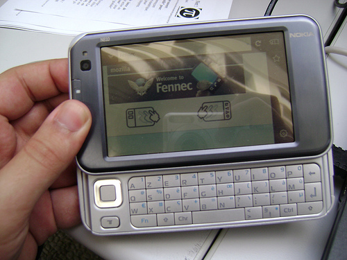 Fennec sur le Nokia N810
